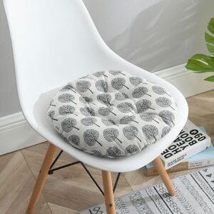 Langray - 15.8x15.8 inch round seat cushion, indoor outdoor sofa chair cushion cushion, Fortune tree