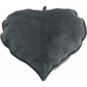 PESCE 3D Leaves Household Sofa Pillow Decoration-Dark Grey