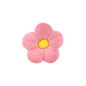 Orchidée - 50cm Flower Shaped Plush Cushion, Seat Cushion (Pink)