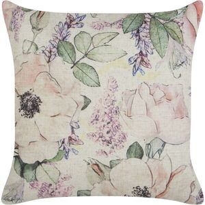 Beliani - Boho Scatter Cushion 45 x 45 cm Removable Cases Floral Pattern Violet Zahriye - Violet