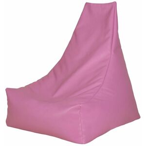 HUMZA AMANI Bonkers Manhattan pu Leather Bonkers GPod Bean Bag with Beans Filling - Pink - Pink