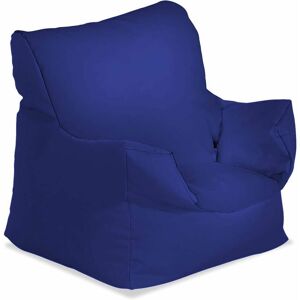 HUMZA AMANI Bonkers Water Resistant Baby Chair Bean Bag with Beans Filling - Dark Blue - Dark Blue