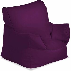 HUMZA AMANI Bonkers Water Resistant Baby Chair Bean Bag with Beans Filling - Purple - Purple