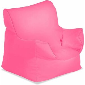 HUMZA AMANI Bonkers Water Resistant Baby Chair Bean Bag with Beans Filling - Pink - Pink