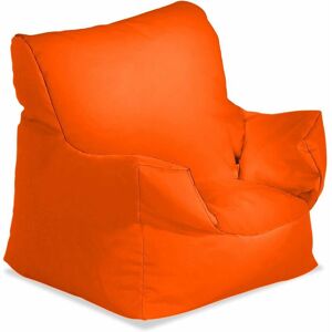 HUMZA AMANI Bonkers Water Resistant Baby Chair Bean Bag with Beans Filling - Orange - Orange