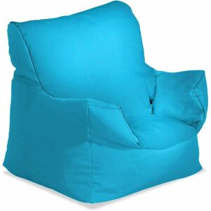 HUMZA AMANI Bonkers Water Resistant Baby Chair Bean Bag with Beans Filling - Light Blue - Light Blue