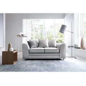 ABAKUS DIRECT Chicago 2 Seater Seater Sofa - color Light Grey - Light Grey