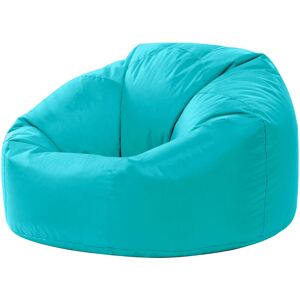 VEEVA Classic Bean Bag Chair - 84cm x 70cm, Indoor Outdoor Large Bean Bags - Aqua