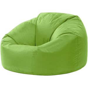 VEEVA Classic Bean Bag Chair - 84cm x 70cm, Indoor Outdoor Large Bean Bags - Lime Green