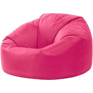 VEEVA Classic Bean Bag Chair - 84cm x 70cm, Indoor Outdoor Large Bean Bags - Pink