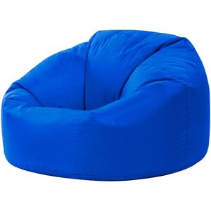 VEEVA Classic Bean Bag Chair - 84cm x 70cm, Indoor Outdoor Large Bean Bags - Blue