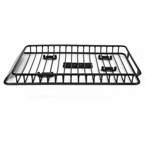 CASART 1.6X1M Expandable Luggage Cargo Carrier Metal Roof Rack Basket w/ 113kg Capacity