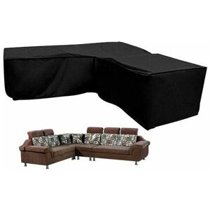 Lune - Cover for V-shaped lounge sofas - with cords at the bottom, 215 x 215 cm