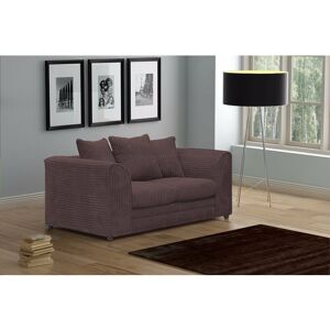 FANCY SOFA Darcey 2 Seater Sofa - Chocolate