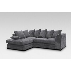 FANCY SOFA Darcey Left Hand Facing Corner Sofa - Grey