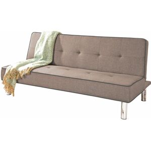 Comfy Living - Fabric Sofa Bed in Chocolate