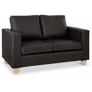 Home Detail - Enderby Brown pu Two Seater Sofa In a Box