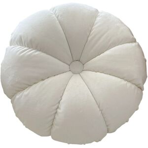 Pesce - Fold sofa cushion pillow, pumpkin round pillow home decoration seat sofa bed car pillow white