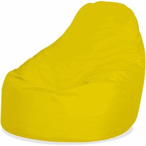 HUMZA AMANI Gamer Bean Bag (Water Resistant) with Flakes Filling - Yellow - Yellow