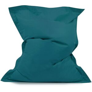 BEAN BAG BAZAAR Giant 4-Way Lounger Bean Bag - 180cm x 140cm - Indoor Outdoor Water Resistant Floor Cushion - Teal