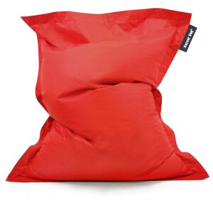 BEAN BAG BAZAAR Giant 4-Way Lounger Bean Bag - 180cm x 140cm - Indoor Outdoor Water Resistant Floor Cushion - Red