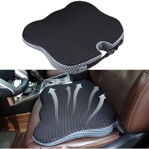 Groofoo - Seat Cushion for Car Seat, Orthopedic Seat Cushion, Relief for Legs, Buttocks, for Small People Driving, Ergonomic Memory Foam.