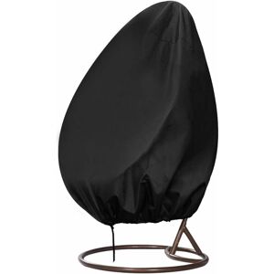 Hanging Chair Cover, Hanging Chair Cover, Egg Chair Cover Waterproof, Windproof, Anti-UV, Sturdy Oxford Cloth (190 x 115 cm) - Rhafayre