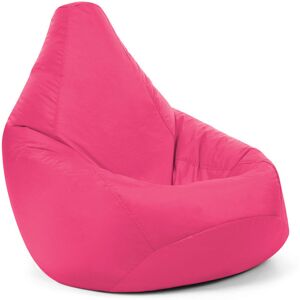 Veeva - High Back Bean Bag Chair - 118cm x 70cm - Indoor Outdoor Water Resistant Gamer Beanbag - Pink