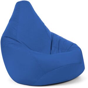 Veeva - High Back Bean Bag Chair - 118cm x 70cm - Indoor Outdoor Water Resistant Gamer Beanbag - Blue