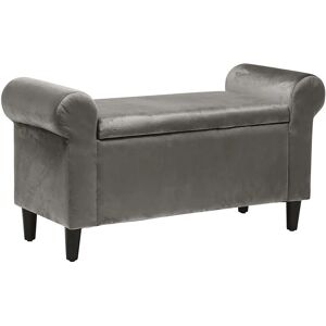 LPD FURNITURE Highgrove Storage Ottoman Grey