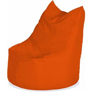 HUMZA AMANI Kicky Bean Bag (Water Resistant) with Beans Filling - Orange - Orange