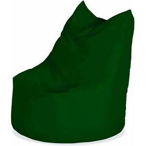 HUMZA AMANI Kicky Bean Bag (Water Resistant) with Beans Filling - Dark Green - Dark Green