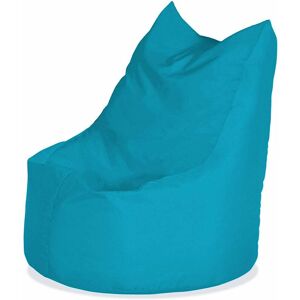 HUMZA AMANI Kicky Bean Bag (Water Resistant) with Beans Filling - Light Blue - Light Blue