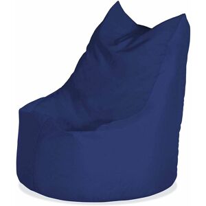 HUMZA AMANI Kicky Bean Bag (Water Resistant) with Beans Filling - Dark Blue - Dark Blue