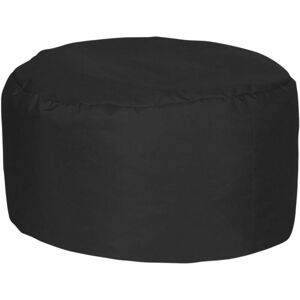 HUMZA AMANI Kidz Pod Bean Bag (Water Resistant) with Flakes Filling - Black - Black