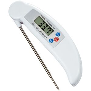 Denuotop - Kitchen Thermometer, lcd Fridge Spare Parts Instant Read Electronic Cooking Thermometer with Probe, for Cooking in Kitchens, bbq, Liquid,