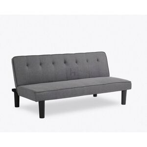 Home Detail - Layla Charcoal Fabric 3 Seater Sofabed