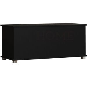 Home Discount - Leon Toy Box Storage Ottoman Bench Seat Bedroom Hallway Chest, Black