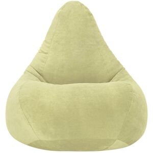 Loft 25 Bean Bag Chair for Living Room, Pouffes for Adults, Indoor High Back Bean Bag with Soft Filling - Green