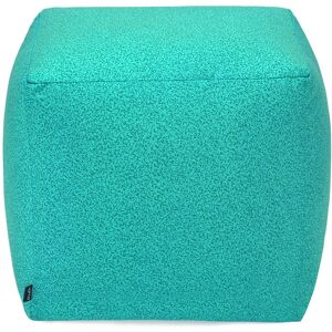 Bean Bag Footstool, Indoor Beanbag footrest, Living room soft Pouf, Durable beanbag Legrest - Turq - Loft 25