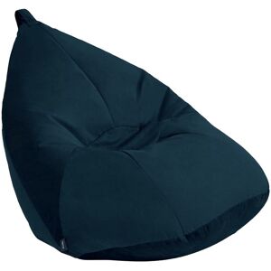 Velvet Bean Bag Lounger with Carry Handle, Soft Bean bag Chair for Indoor, Pacific - Loft 25