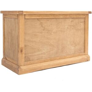 CABINET BITS Lucca Waxed Blanket Box Ottoman - Waxed