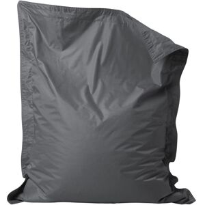 Veeva - Mid Baz Giant Bean Bag - 140cm x 110cm, Water Resistant Indoor Outdoor Floor Cushion - Slate Grey