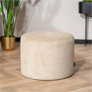 FURNWISE Modern Poof Myles Taupe - Taupe