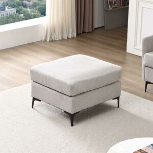 Ihome Furniture And Furnishing - Grey Ottoman