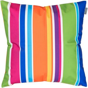 BEAN BAG BAZAAR Outdoor Cushion - 43cm x 43cm - Ready Fibre Filled, Water Resistant - Decorative Scatter Cushions for Garden Chair, Bench, or Sofa - Green