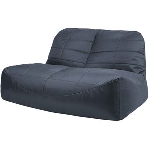 VEEVA Outdoor Two Seater Sofa, Extra Large - Charcoal Grey - Slate Grey