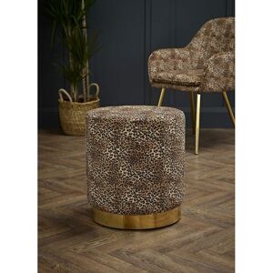 Netfurniture - Para Pouffe Leopard Print (Pack of 1) - Leopard