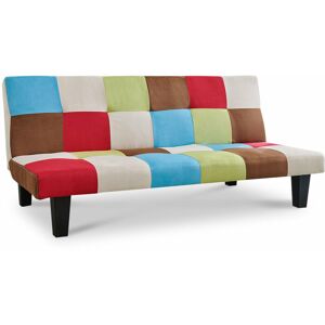 Home Detail - Atlanta Rainbow Three-Seater fabric Sofabed