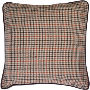 Premier Housewares - Heritage Large Beige Check Cushion